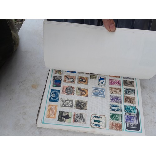 74 - Stamps : An all world stamp collection in various albums and stock books