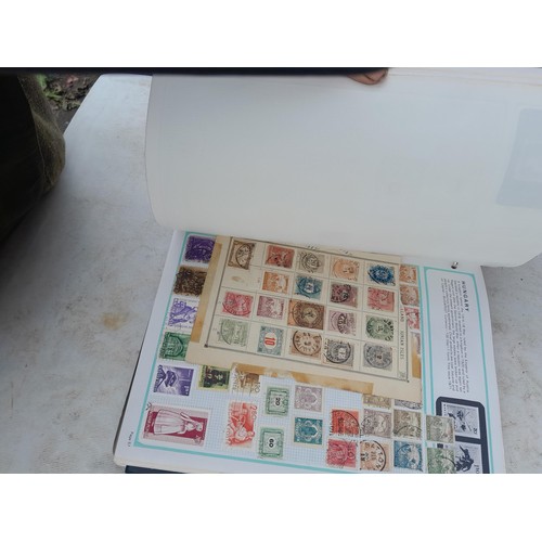 74 - Stamps : An all world stamp collection in various albums and stock books