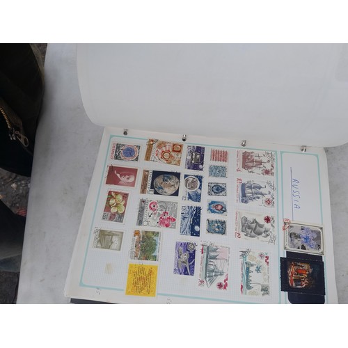 74 - Stamps : An all world stamp collection in various albums and stock books