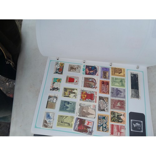 74 - Stamps : An all world stamp collection in various albums and stock books