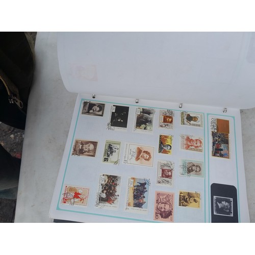 74 - Stamps : An all world stamp collection in various albums and stock books