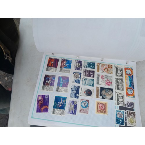 74 - Stamps : An all world stamp collection in various albums and stock books