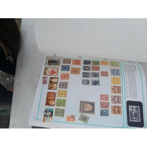 74 - Stamps : An all world stamp collection in various albums and stock books