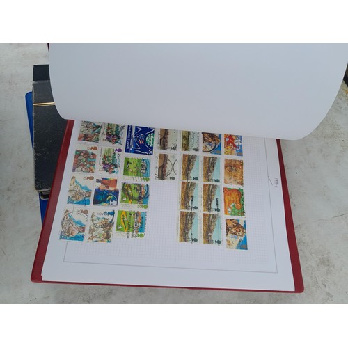 74 - Stamps : An all world stamp collection in various albums and stock books