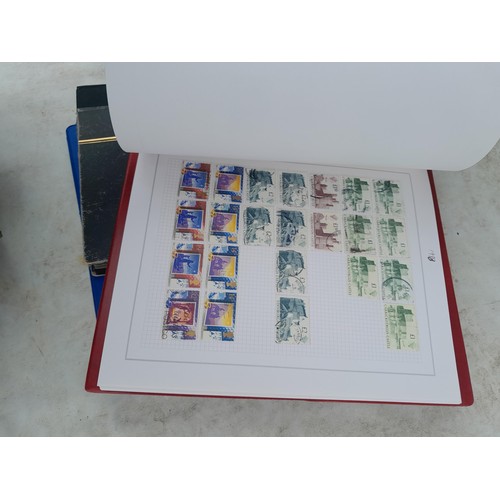 74 - Stamps : An all world stamp collection in various albums and stock books