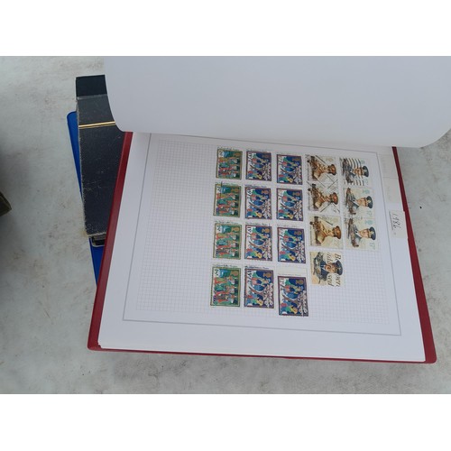 74 - Stamps : An all world stamp collection in various albums and stock books