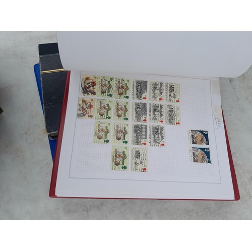 74 - Stamps : An all world stamp collection in various albums and stock books