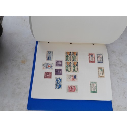 74 - Stamps : An all world stamp collection in various albums and stock books