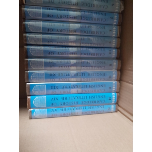 93 - box of books : Cambridge History of English Literature in 10 volumes