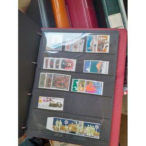 58 - Stamps : modern unmounted mint Commonwealth in 7 stock binders arranged on stock sheets