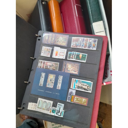 58 - Stamps : modern unmounted mint Commonwealth in 7 stock binders arranged on stock sheets