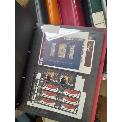 58 - Stamps : modern unmounted mint Commonwealth in 7 stock binders arranged on stock sheets