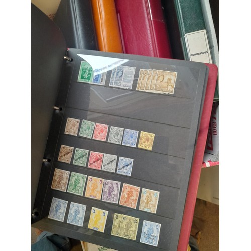 58 - Stamps : modern unmounted mint Commonwealth in 7 stock binders arranged on stock sheets