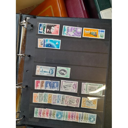 58 - Stamps : modern unmounted mint Commonwealth in 7 stock binders arranged on stock sheets