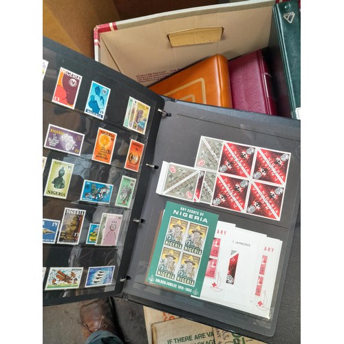 58 - Stamps : modern unmounted mint Commonwealth in 7 stock binders arranged on stock sheets