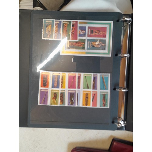 58 - Stamps : modern unmounted mint Commonwealth in 7 stock binders arranged on stock sheets