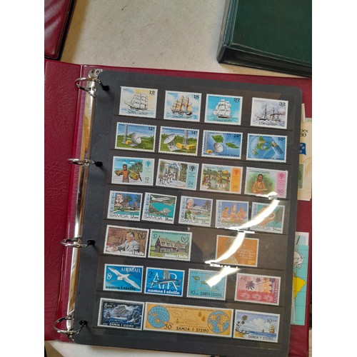 58 - Stamps : modern unmounted mint Commonwealth in 7 stock binders arranged on stock sheets