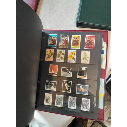 58 - Stamps : modern unmounted mint Commonwealth in 7 stock binders arranged on stock sheets