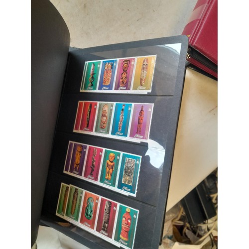 58 - Stamps : modern unmounted mint Commonwealth in 7 stock binders arranged on stock sheets