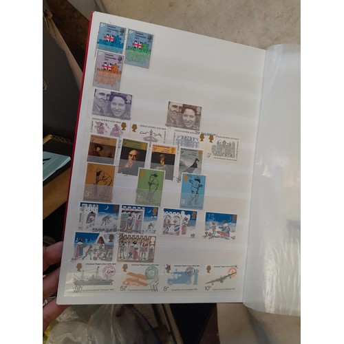 70 - Stamps : Stockbook containing a fair range of used commemorative sets from 1971 - 2007