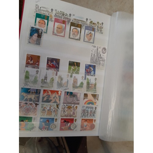 70 - Stamps : Stockbook containing a fair range of used commemorative sets from 1971 - 2007