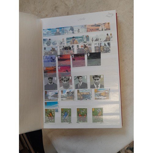 70 - Stamps : Stockbook containing a fair range of used commemorative sets from 1971 - 2007