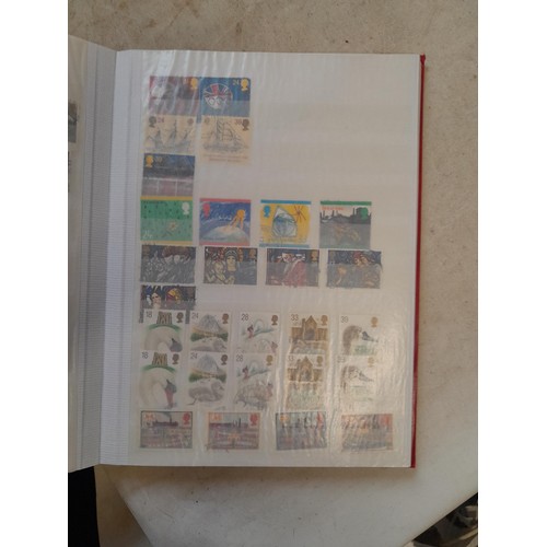 70 - Stamps : Stockbook containing a fair range of used commemorative sets from 1971 - 2007