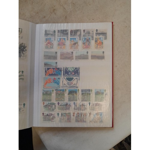 70 - Stamps : Stockbook containing a fair range of used commemorative sets from 1971 - 2007