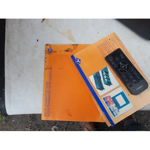 96 - AGFA projector and Goodmans midi system stereo