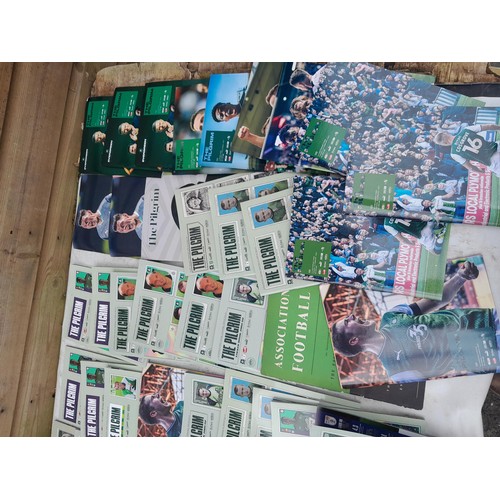 98 - Football related memorabilia mainly Plymouth Argyle, some International England interest in a folder