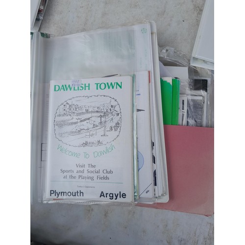 103 - Football memorabilia : Mainly Plymouth Argyle, souvenir programmes, tickets, and interesting black a... 