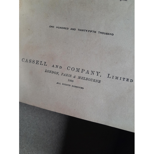 136 - 3 x books on cookery : 1896 Cassell's Dictionary of Cookery, 1907 Mrs Beeton's Everyday Cookery, & e... 