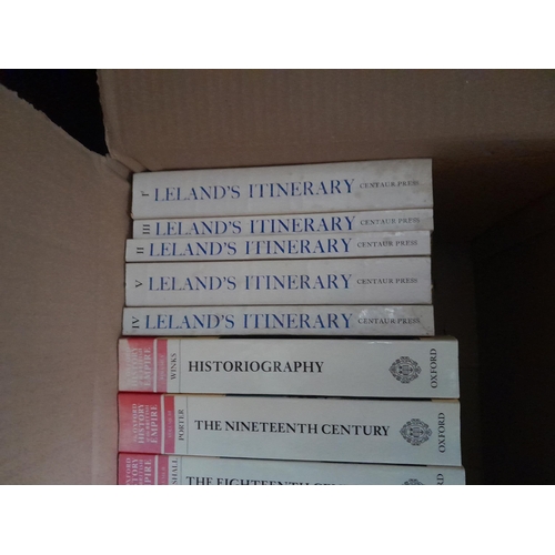 154 - Box of books, mainly history and theology