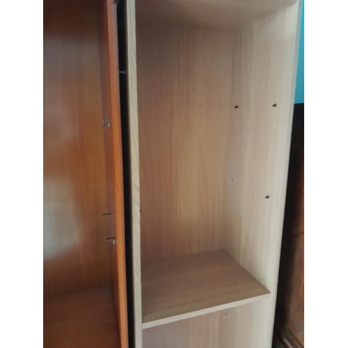 164 - Various open bookshelves, some wooden some melamine