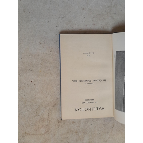 235 - Single volume : Wallington Sir Charles Trevelyan 1939 signed by author private print copy