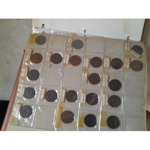 260 - Coins : Mixed era GB coins from 19th century onwards, earlier coins polished housed in album sheets,... 