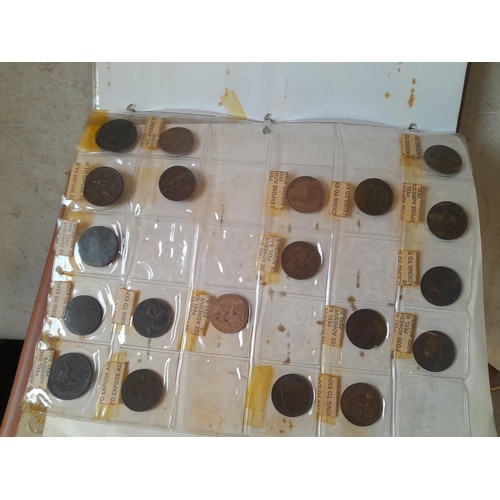 260 - Coins : Mixed era GB coins from 19th century onwards, earlier coins polished housed in album sheets,... 