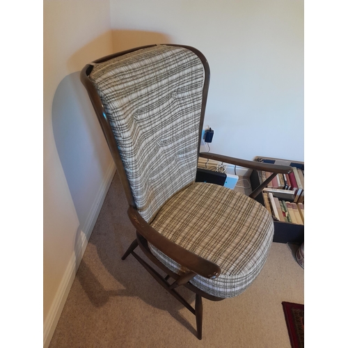 274 - Ercol armchair, very light scuff on one arm, straps still good