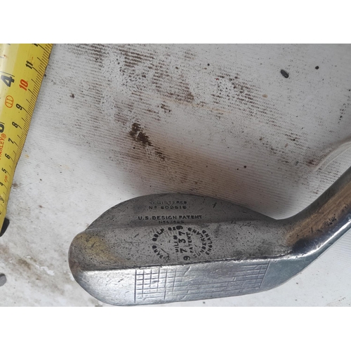 299 - Golfing interest : Hickory shaft putter New Mills Ray Model 1914 by Standard of Sunderland 602510