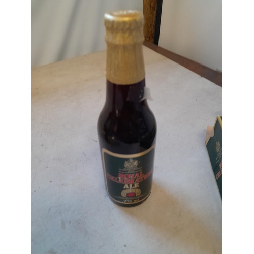 308 - Vintage boxed new old stock Watneys Brewery of London Royal Celebration Ale commemorating Charles an... 