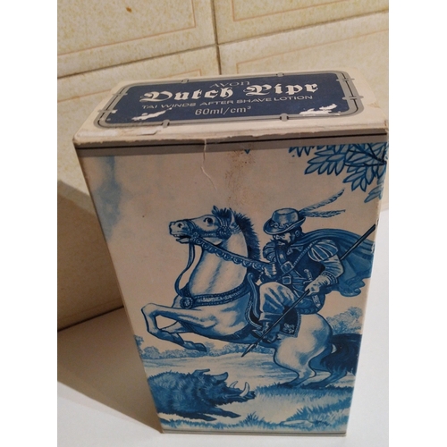 462 - Avon/Pipe interest.  Vintage Avon Dutch  Pipe, aftershave lotion in flawless condition, in box of is... 