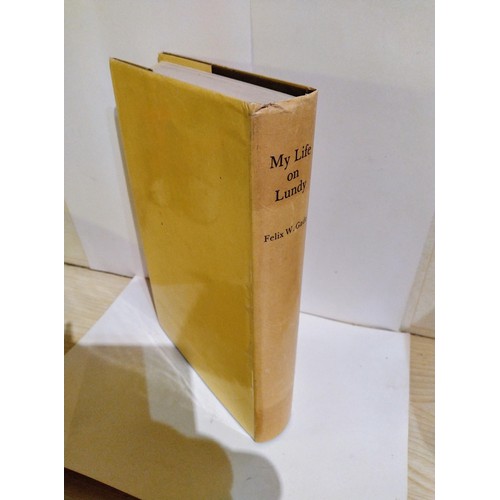 493 - Rare book interest : My Life on Lundy by Felix Gade Ltd. 1978 1st edition 306/500, in excellent cond... 