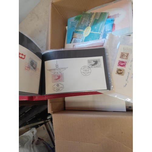 110 - box of covers and cards GB mainly, foreign included