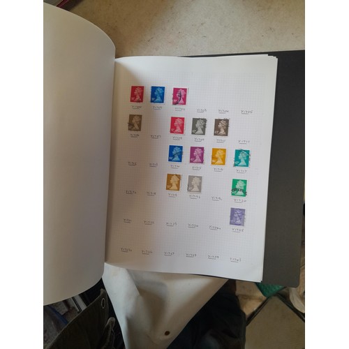 112 - Stamps : GB mostly QE II in 6 x albums plus a few pages, a few mint but mostly used