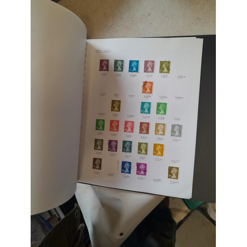 112 - Stamps : GB mostly QE II in 6 x albums plus a few pages, a few mint but mostly used