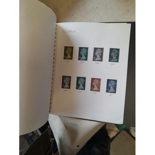 112 - Stamps : GB mostly QE II in 6 x albums plus a few pages, a few mint but mostly used