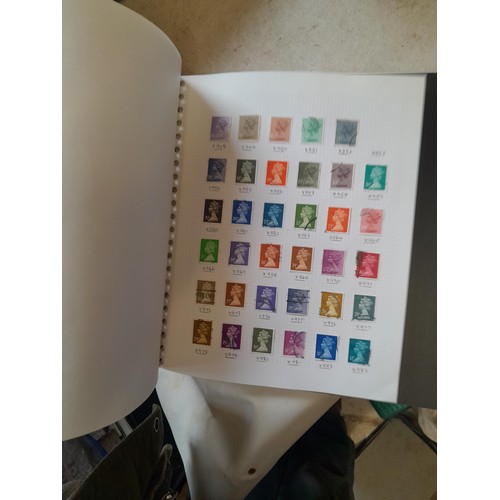 112 - Stamps : GB mostly QE II in 6 x albums plus a few pages, a few mint but mostly used