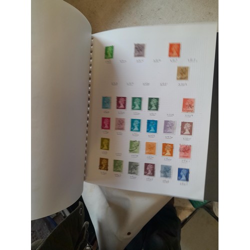 112 - Stamps : GB mostly QE II in 6 x albums plus a few pages, a few mint but mostly used