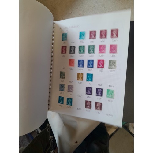 112 - Stamps : GB mostly QE II in 6 x albums plus a few pages, a few mint but mostly used