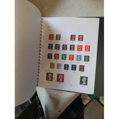 112 - Stamps : GB mostly QE II in 6 x albums plus a few pages, a few mint but mostly used